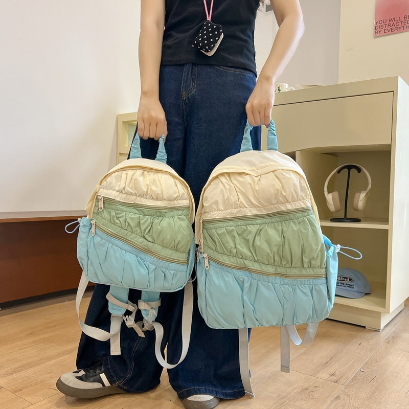 Korean Color Matching Computer Lightweight Large Backpacks