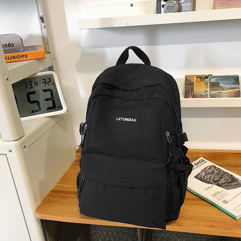 Korean Style Simple Lightweight Niche Trendy Early Leisure Backpack