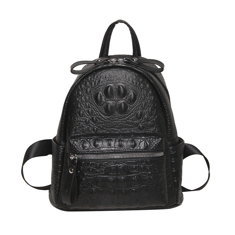 Women's Korean Versatile Large Capacity Simple Texture Women's Backpack