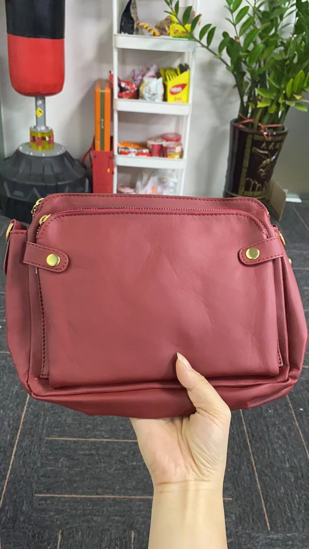 Trendy Leather For Commute Leisure Versatile Bags
