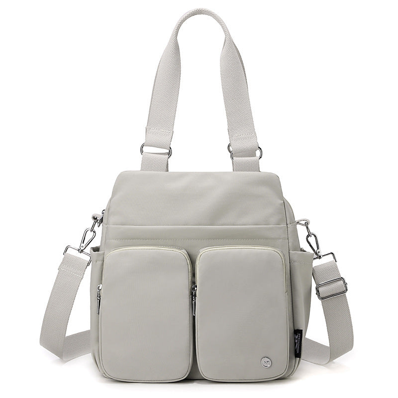 Style Simple Zipper Fashion Korean Large Women's Messenger Bag