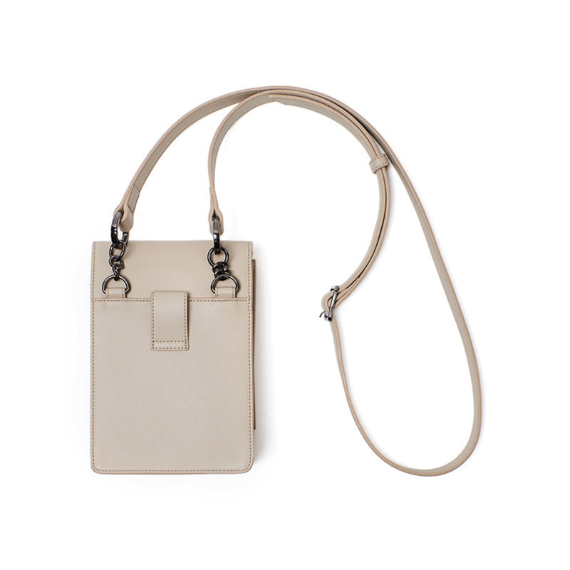 Charming Classic Design Leather Unisex Style Mobile Phone Bag