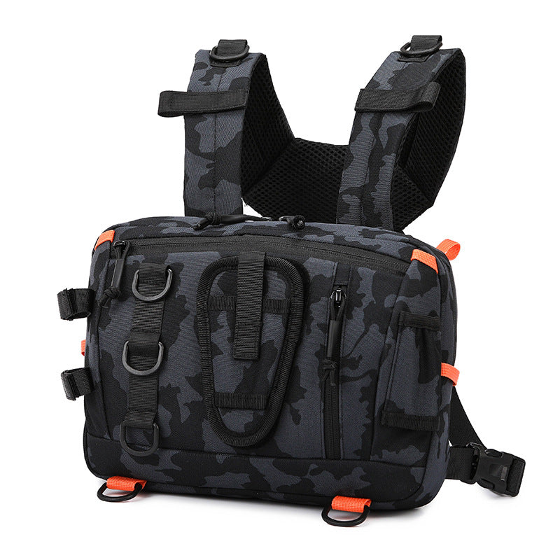 Multifunctional Cross-country Running Pouch Portable Hiking Cycling Vest Lure Sports Backpack
