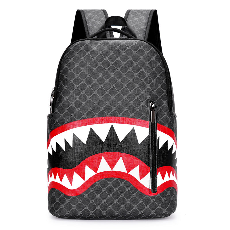 Simple Personality Fashion Male Female Class Commuter Large Leisure Backpack