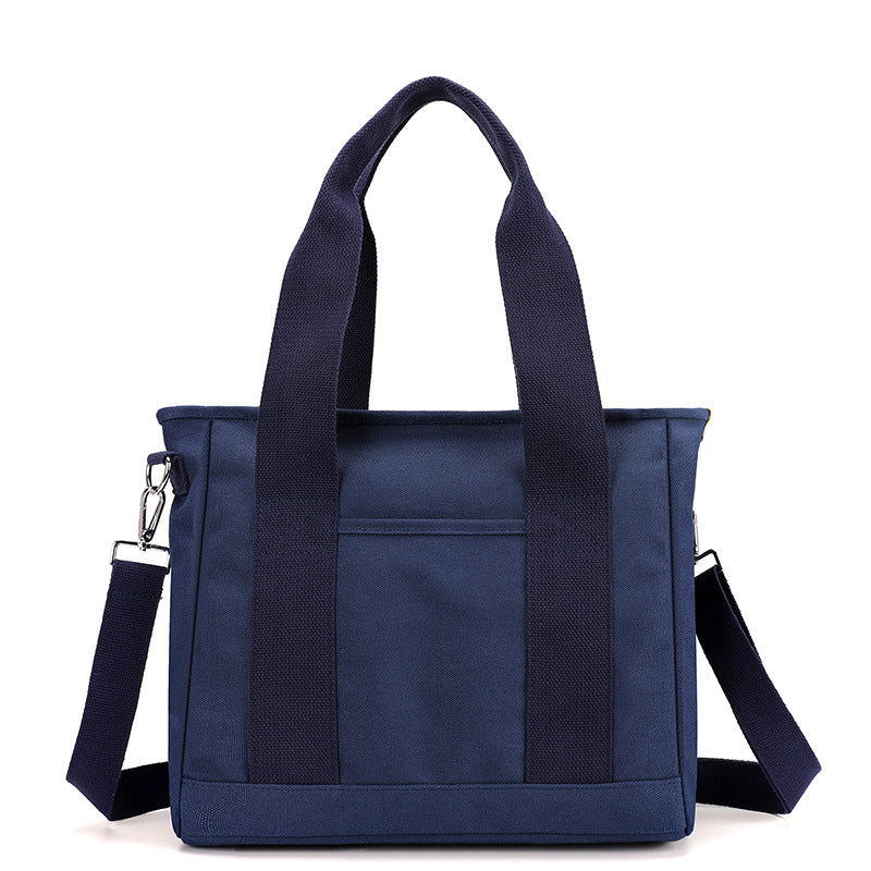 Women's Canvas Large Capacity Commuter Outing Mummy Style Women's Shoulder Bag