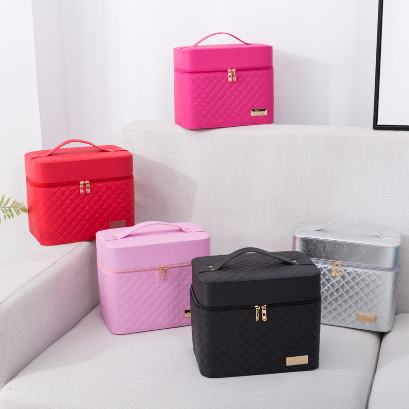 Korean Large Capacity Storage Box Jewelry Cosmetic Case