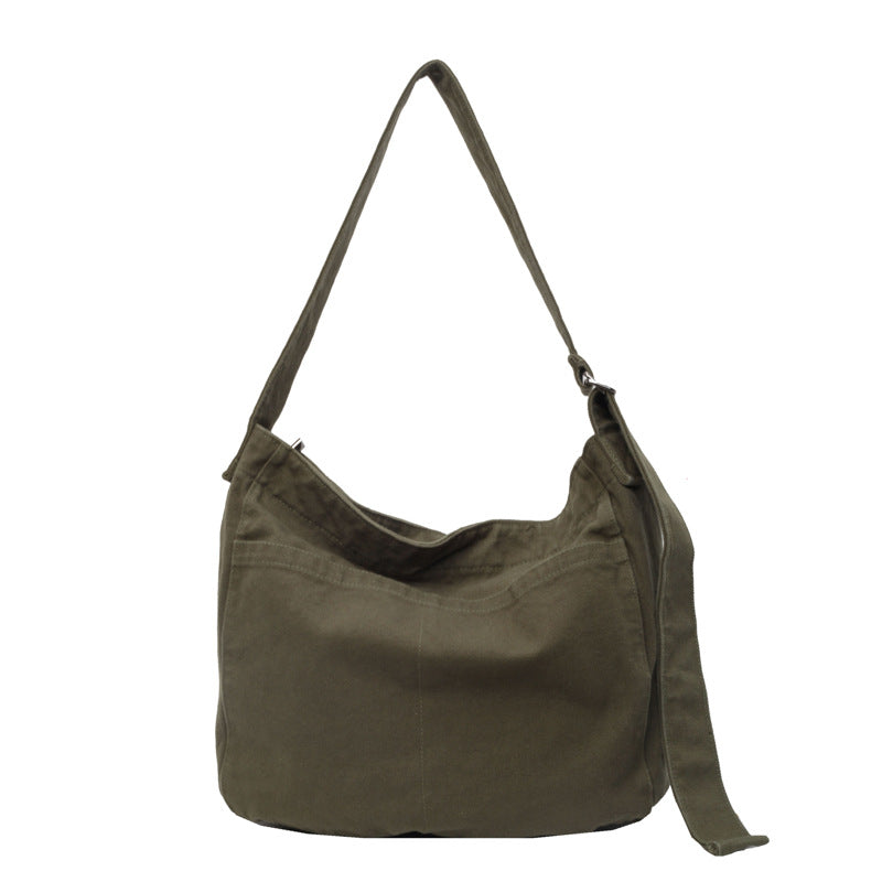 Women's Large Capacity Leisure Commute Simple Fresh High-grade Women's Messenger Bag