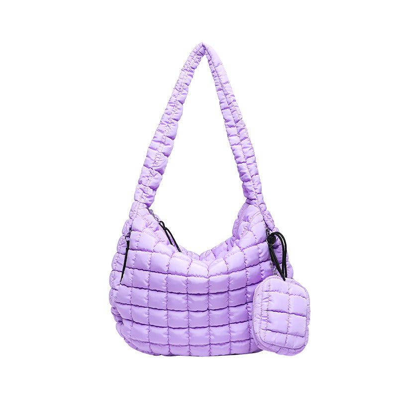 Pleated Cloud Portable Mother Dumpling Large Capacity Bags