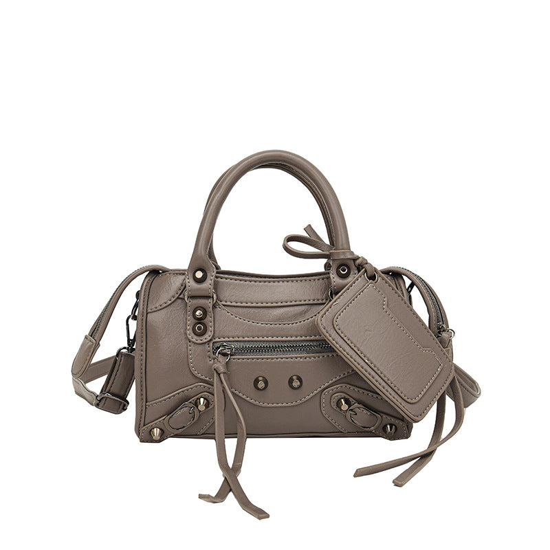 Trendy Cool Motorcycle Female Fashion Popular Portable Pink Bags