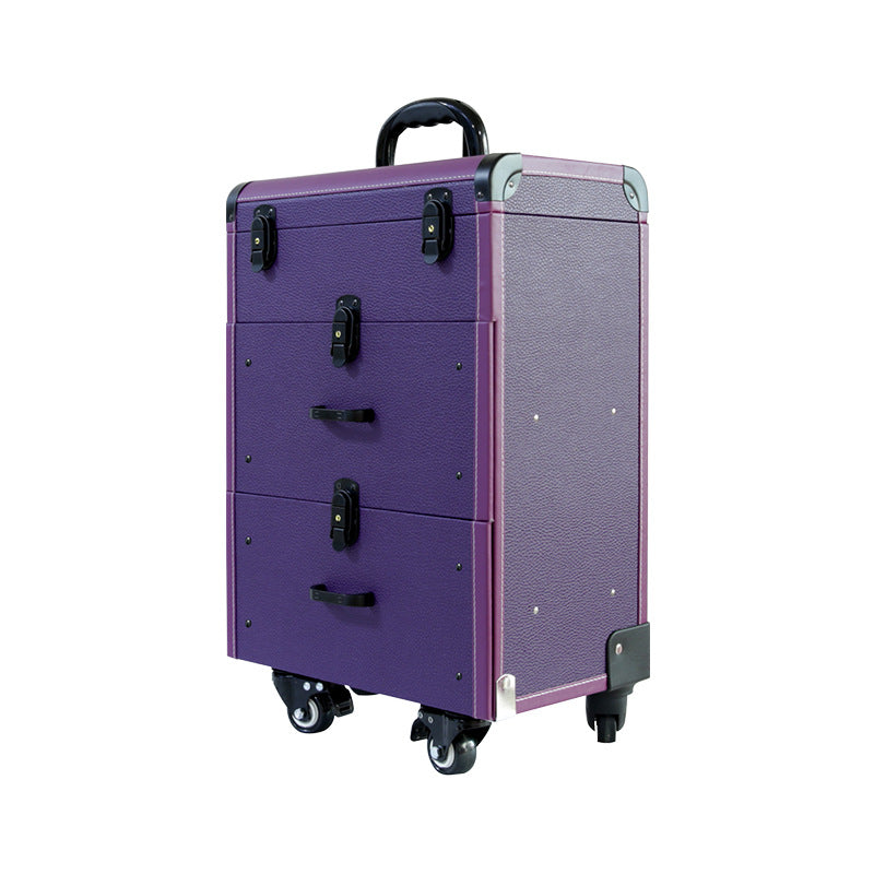 Professional Tattoo Embroidery Nail Beauty Box Brake Large Capacity Storage Cosmetic Cases