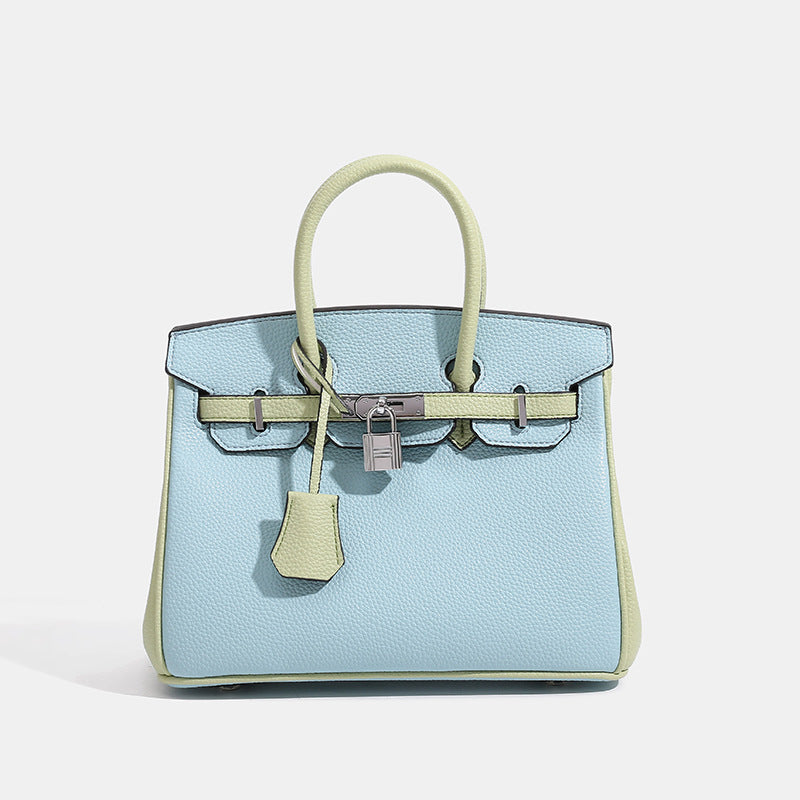 Lychee Pattern Color Matching Single Large Capacity Bags