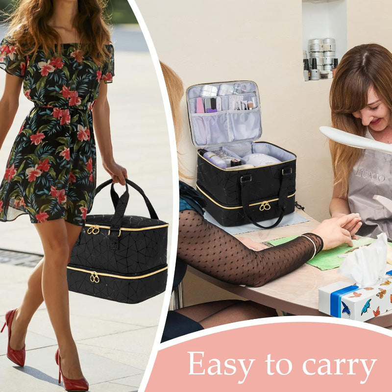 Nail Polish Storage Can Bottle Large Capacity High Sense Bags