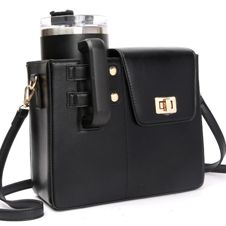 Portable Beverage Bottle Kettle Trendy Design Women's Messenger Bag
