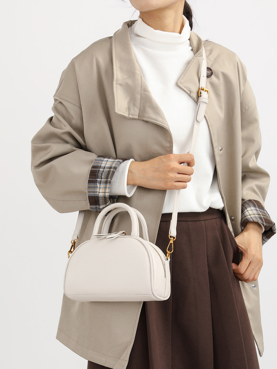 Genuine Leather High-grade Western Style Fashion Large Bags