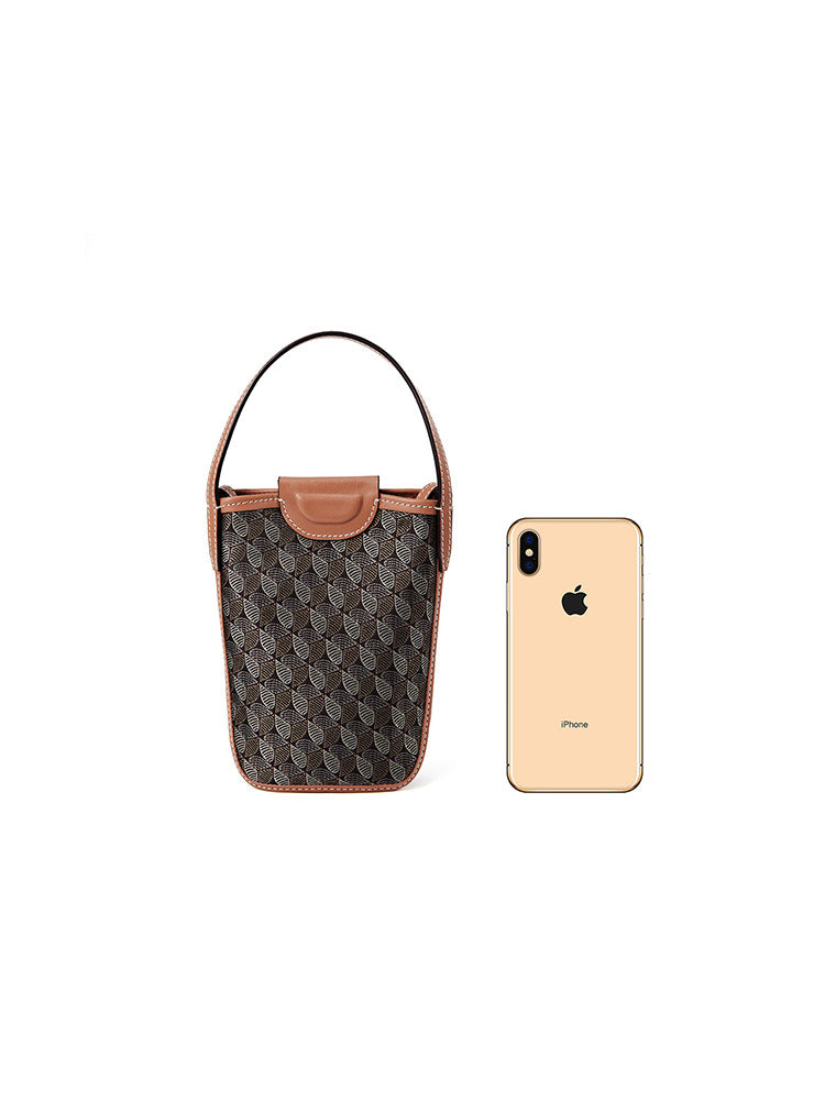 Women's Which Lucky Silk Pouch Portable Mini Mobile Phone Bag