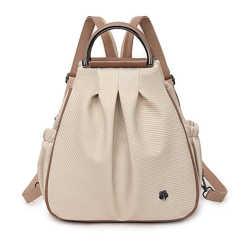 Women's Portable Fashionable Simple Oblique Commuting Out Women's Backpack