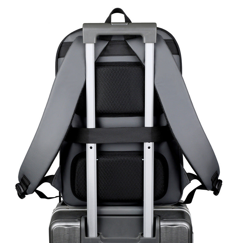 Men's Scalable Large Capacity Fixed Expansion Computer Business Backpack