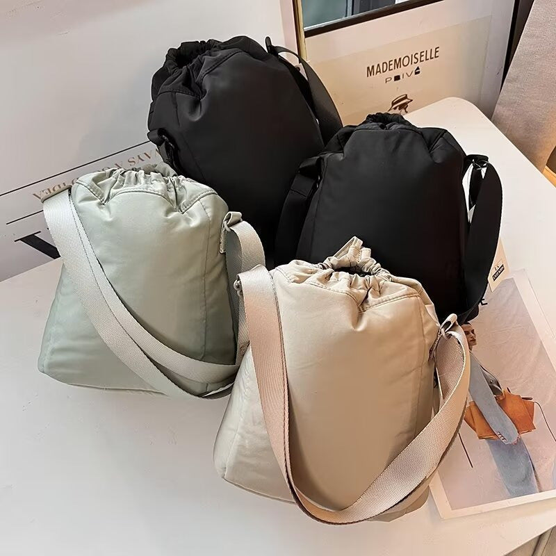 Women's Single Lightweight Versatile Large Capacity Bucket Bags