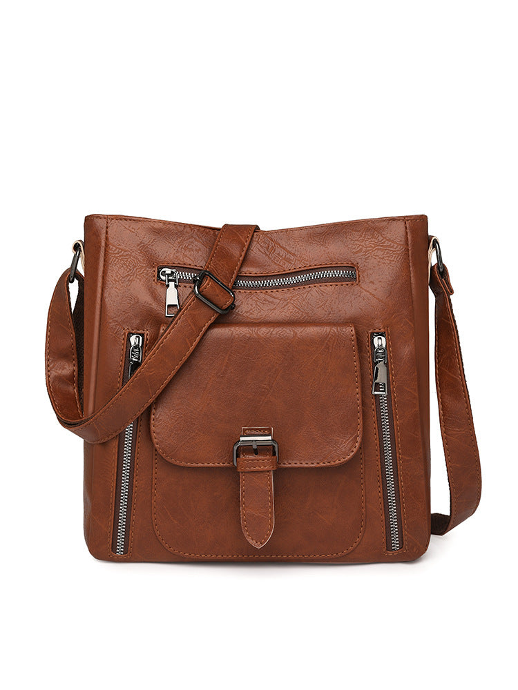 Women's Fashion Saddle Vintage Large Capacity For Women's Shoulder Bag