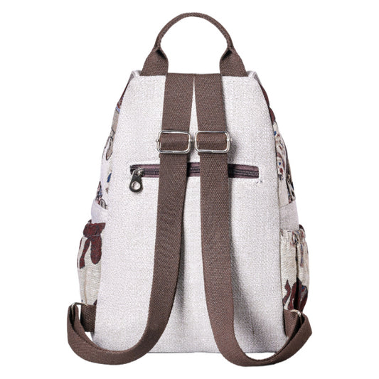 National Fashion Ethnic Style Canvas Retro Artistic Large Travel Bags