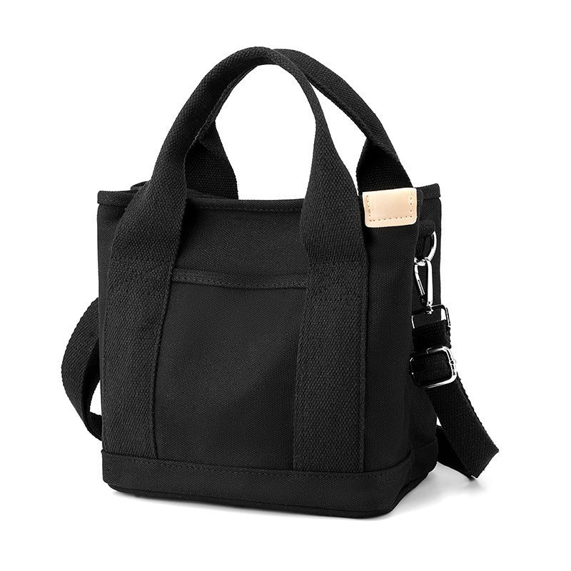 Portable Thick Niche Zipper Simple Mobile Bags