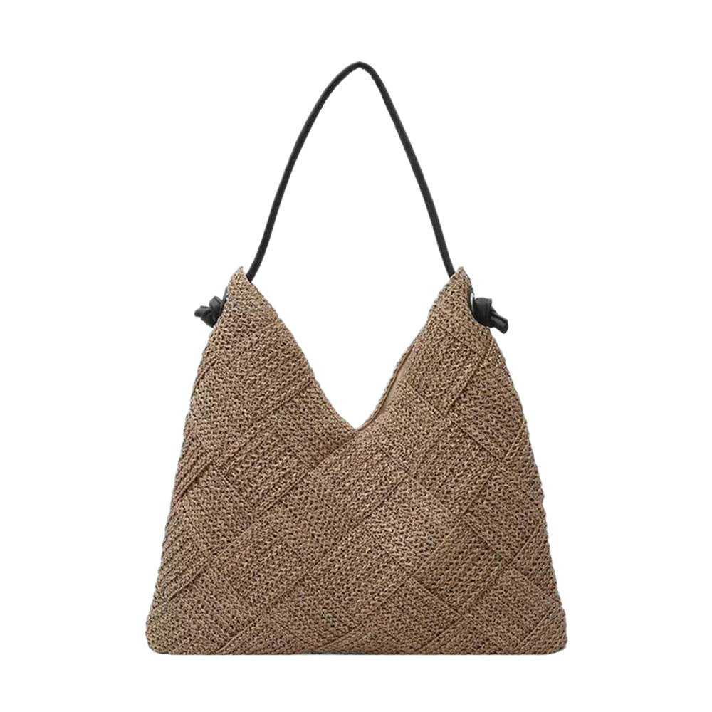 Women's Woven Idle Style Portable Seaside Vacation Bags