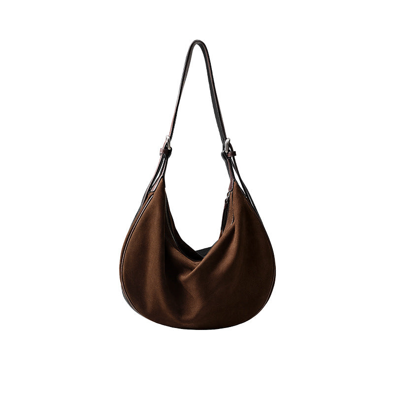 Women's Vegetable Tanned Matte Leather Selenodont One Genuine Bags