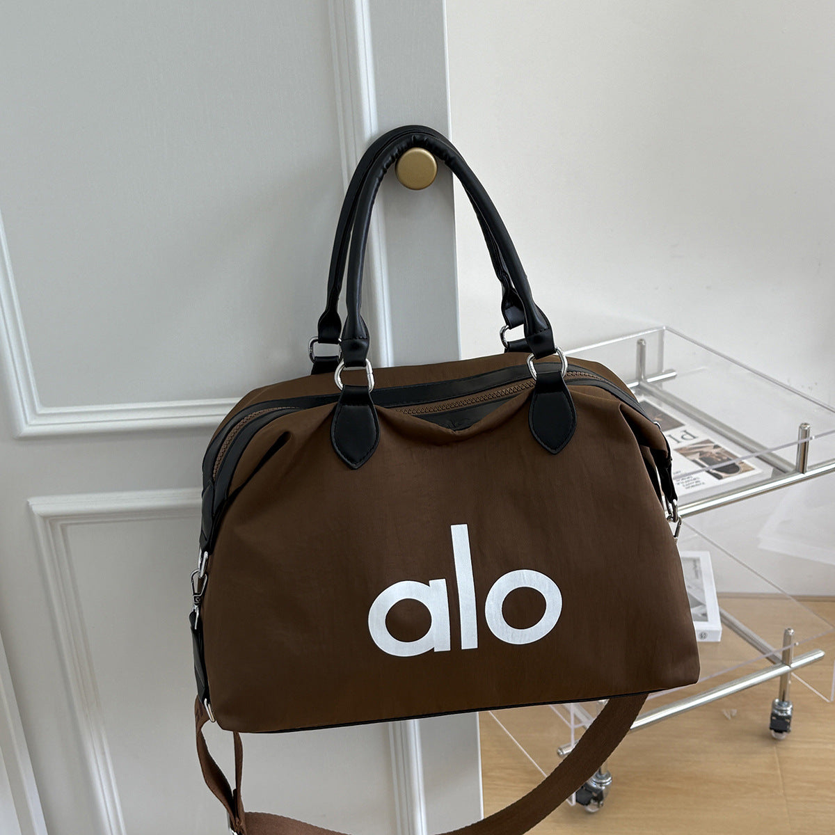 Women's Fashion Large Capacity Canvas Commuter Simple Handbags