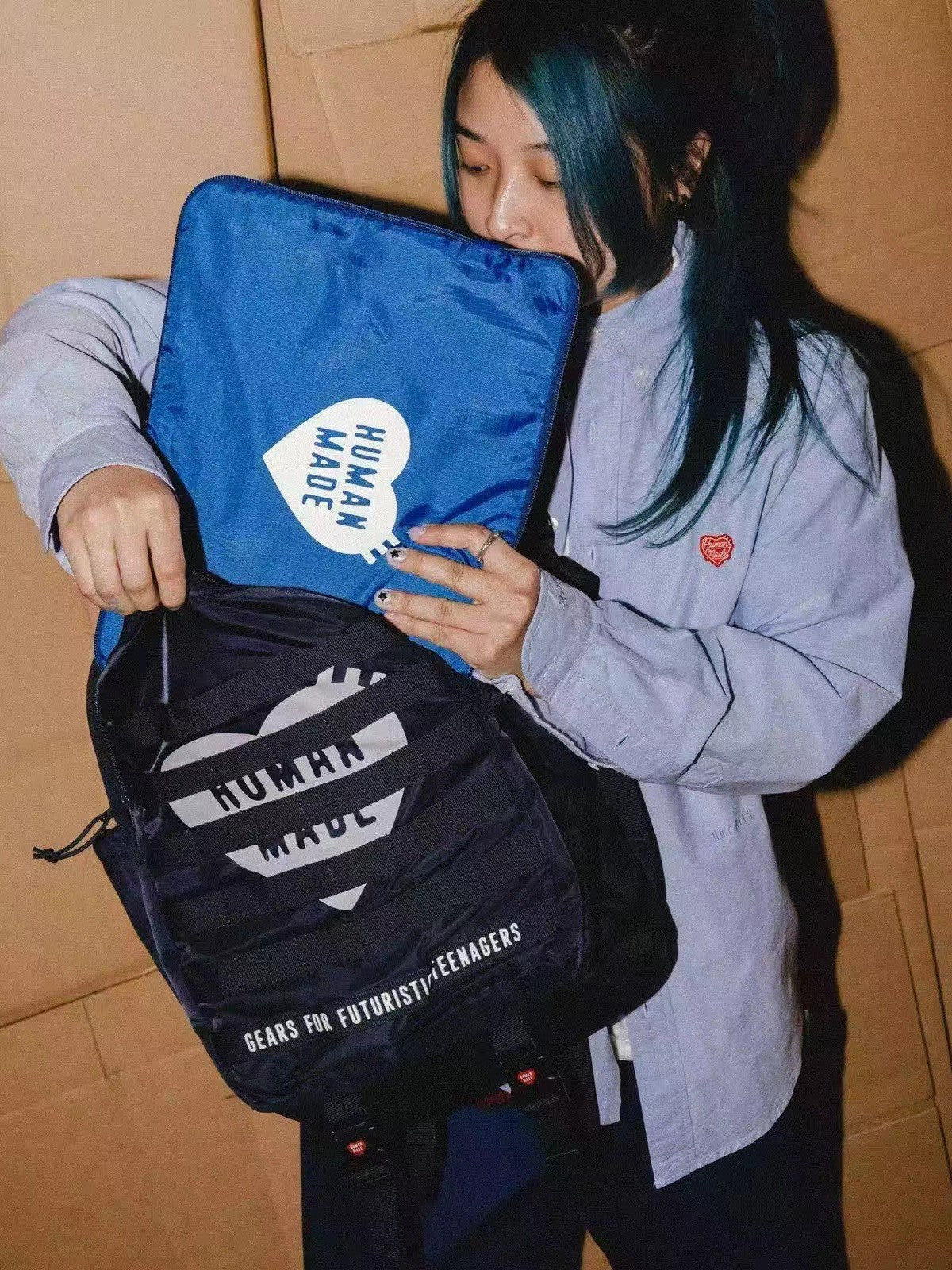 Women's & Men's Military Tooling Hiking Computer Love Backpacks