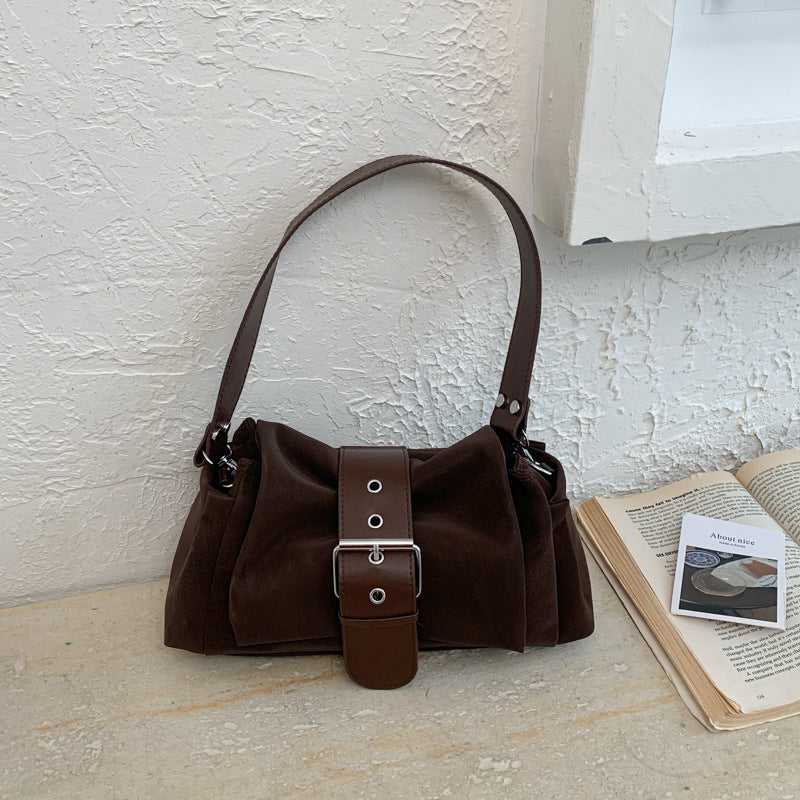 Women's Retro Fashion High Sense Commute Underarm Bag