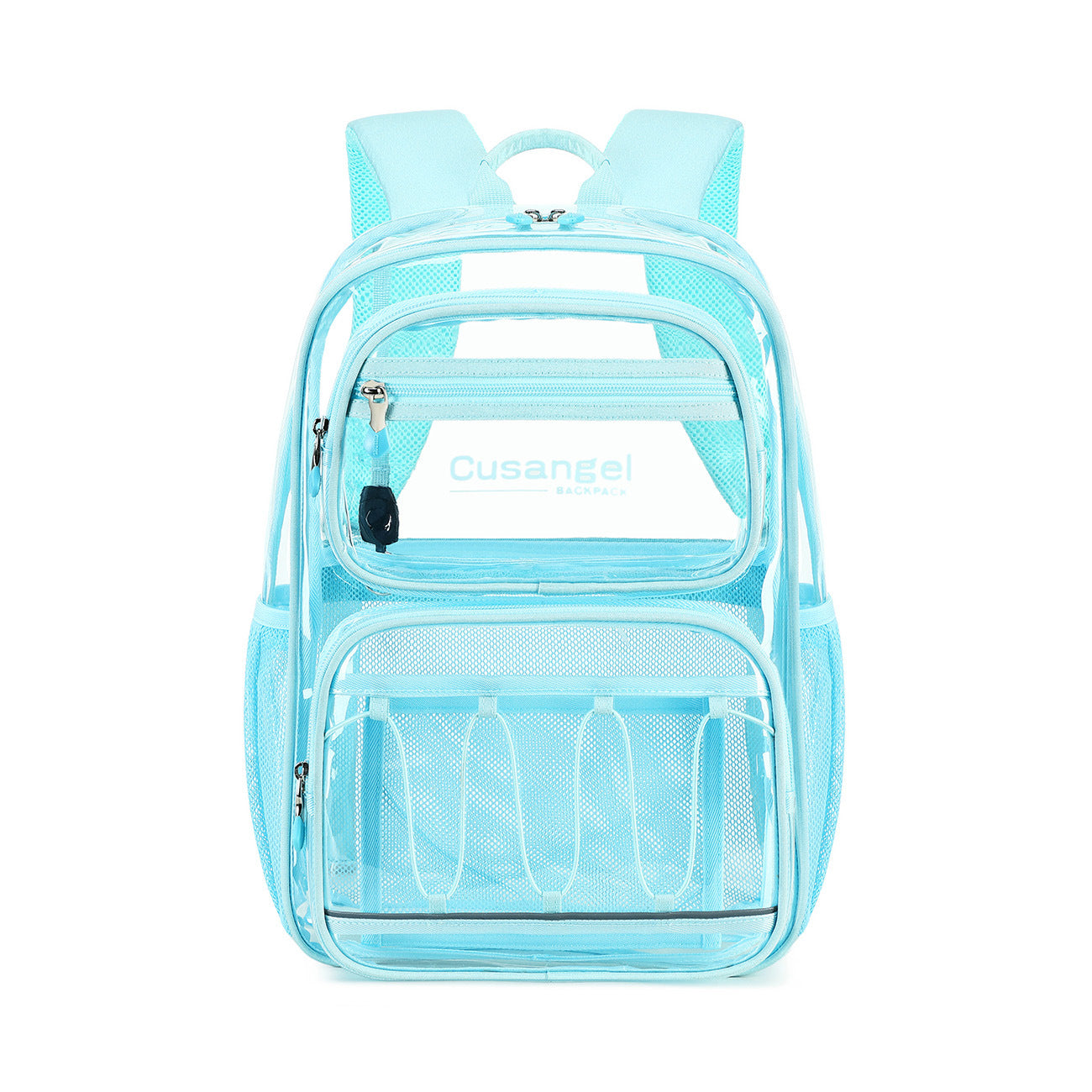 Women's Transparent Large Capacity Storage Jelly Leisure Backpack