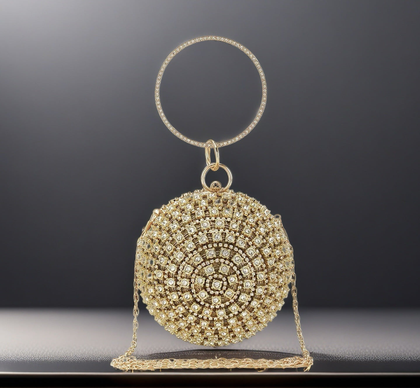 Girly Style Clutch Shiny Party Diamond Wedding Sparkling Glittering Bags