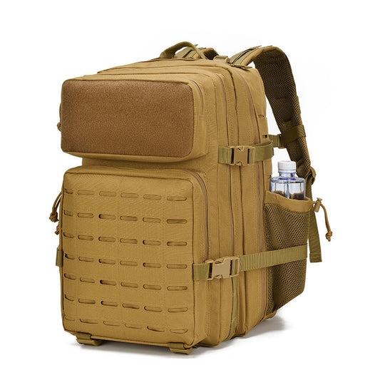 Men's Laser Large Capacity Waterproof Rucksack Camouflage Sports Backpack
