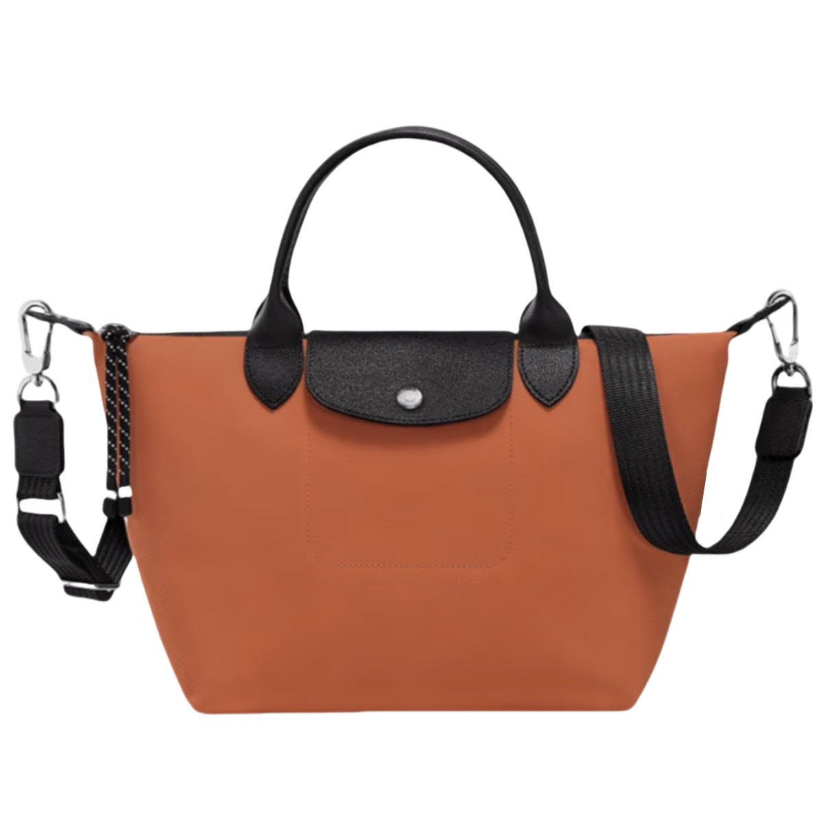 French Second Generation Twill Type Short Dumpling Portable Commuter Large Women's Handbag
