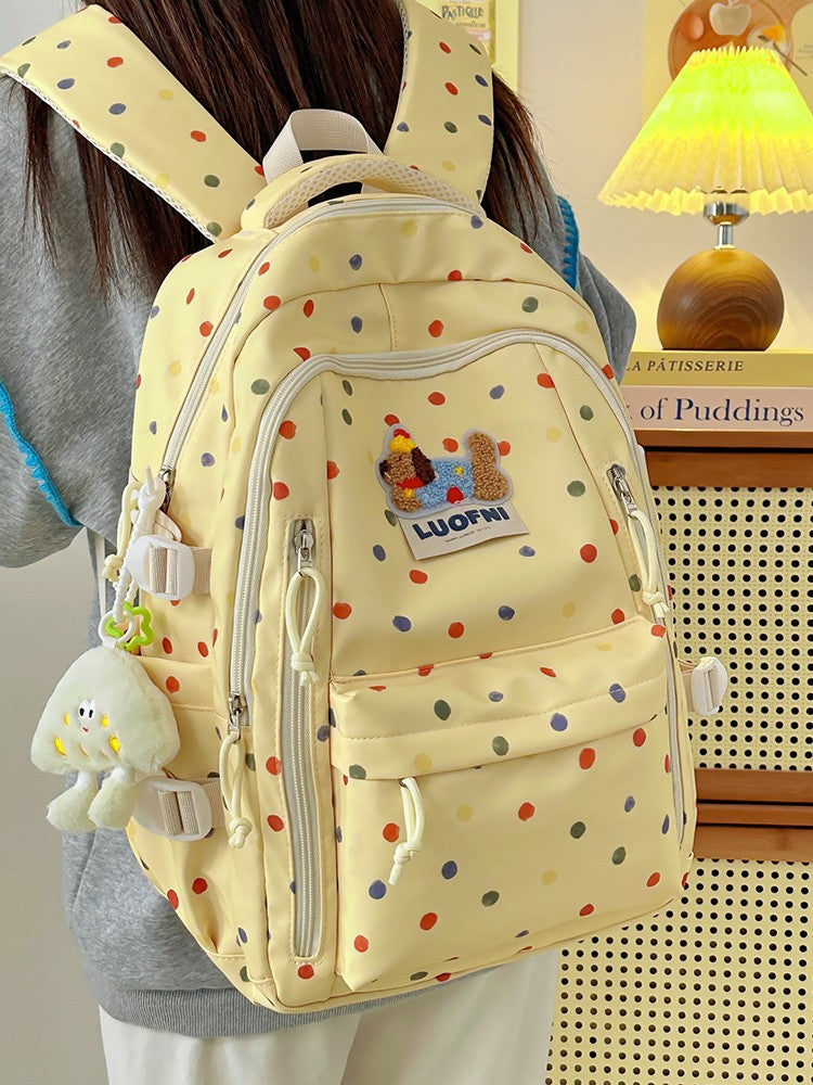Cute Good-looking Dopamine Fashion Sweet Fresh Lightweight Backpacks
