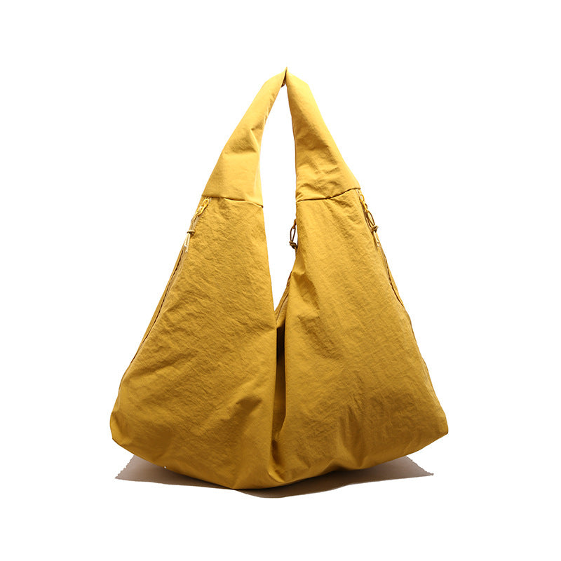 Women's Versatile Large Capacity Commuter Fashion Canvas Underarm Bag