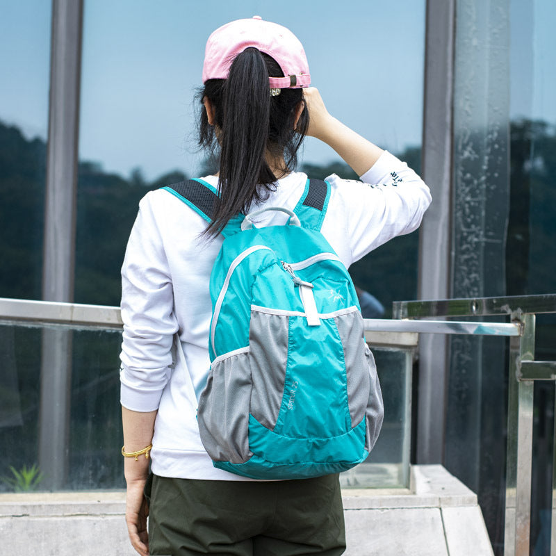 Graceful Classy Summer Lightweight Folding Portable Sports Backpack