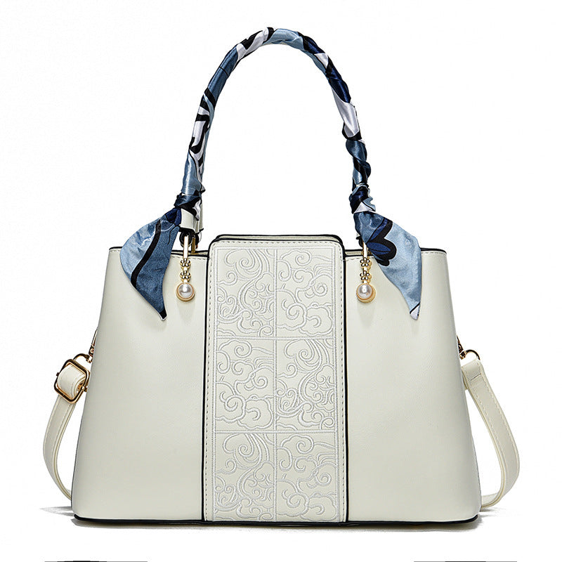 Women's Red Wedding High-grade Mom Large Capacity Handbags