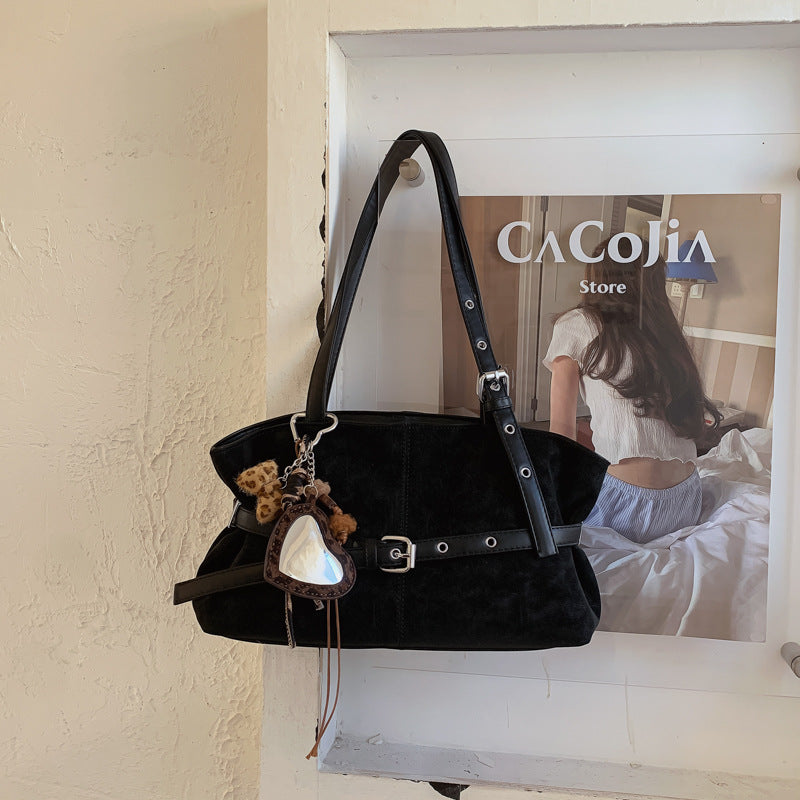 Vintage Good-looking Large Capacity Totes Trendy Underarm Bag