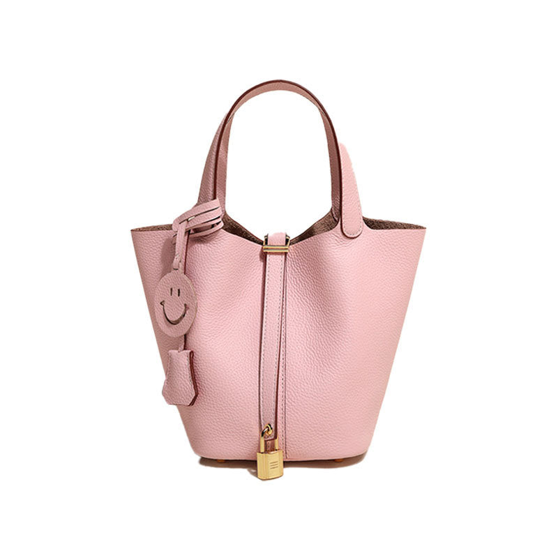Women's Vegetable Basket Summer Imported Cowhide Handbags