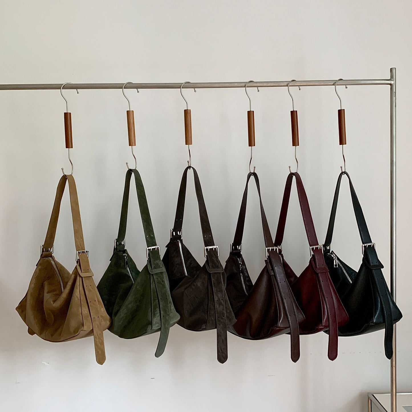 Women's Fashion Solid Color Texture Advanced Women's Handbag