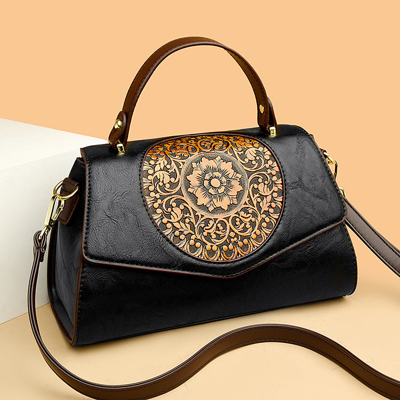 Trendy Women's Fashionable Mom Exquisite Embroidered Handbags