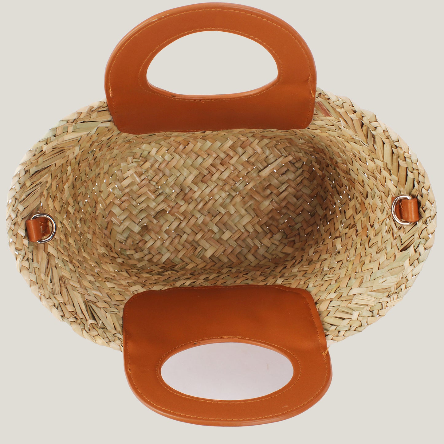 French Minority Woven Daily Leisure Commute Women's Messenger Bag