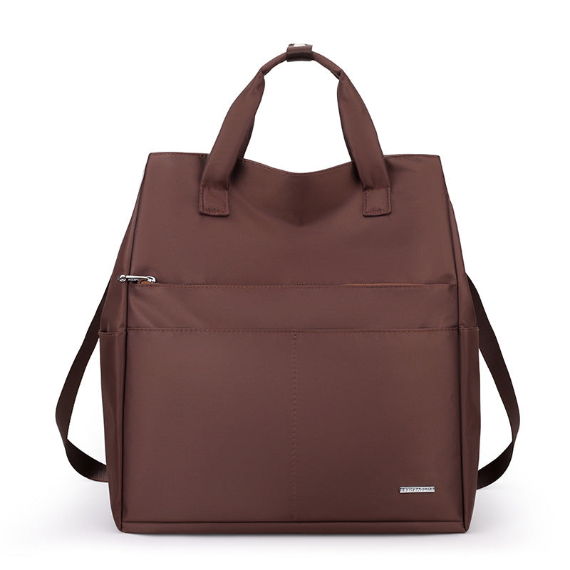 Large Capacity Nylon Canvas Class Commuter Computer Women's Backpack