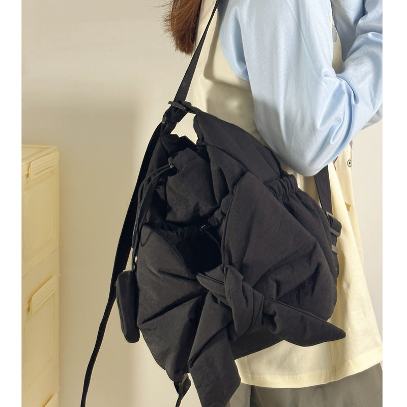 Collapse Korean Style Large Capacity Bow Women's Backpack