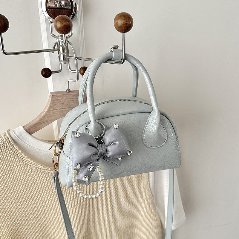 Women's Portable Spring Solid Color Simple Advanced Bags