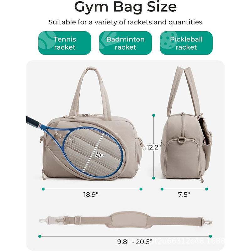 Women's & Men's Tennis Stylish Portable Badminton Fashion Tote Bag