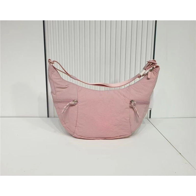 Classic Comfortable Women's Portable Dumpling Croissant Underarm Bag