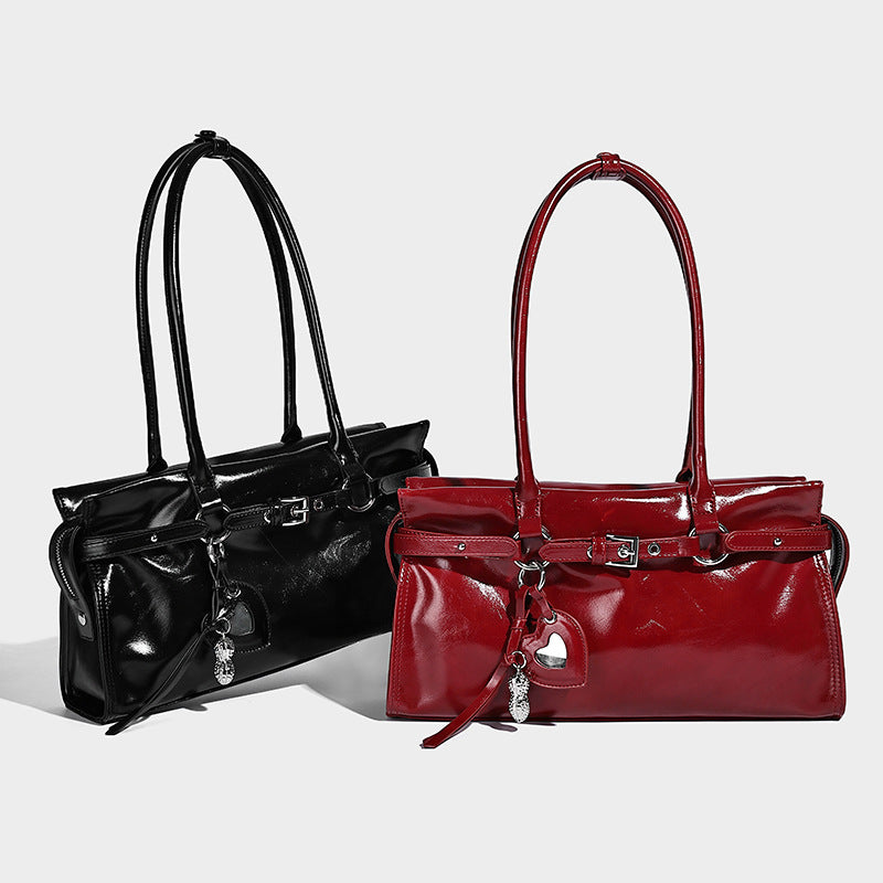 Women's Underarm Design Sweet Cool Baguette Large Capacity Women's Shoulder Bag