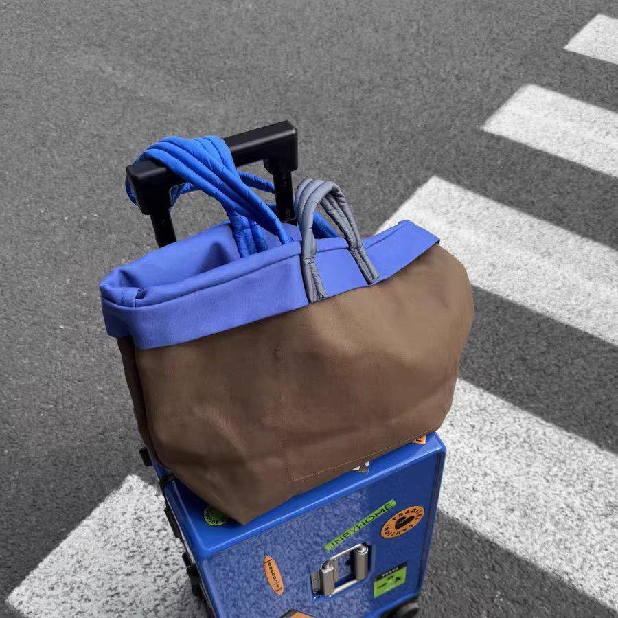 Women's & Men's Large Capacity Totes Canvas Commuter High-grade Handbags